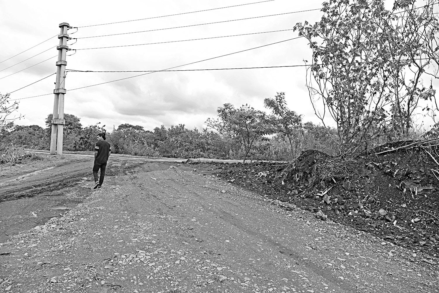 TRAZADO. El “bypass” ya está marcado, pero aún queda terminarlo.