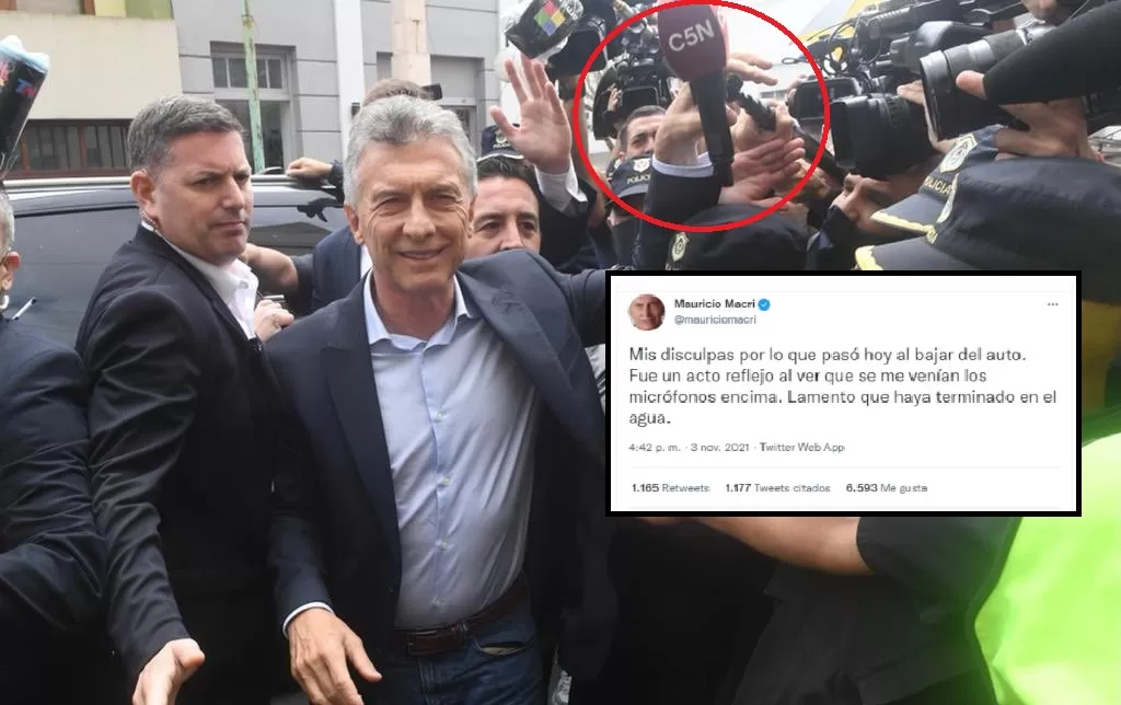 Macri se disculpó por la agresión al periodista de C5N