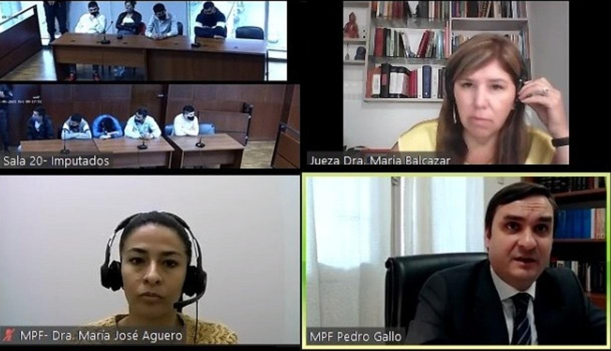LAS PARTES EN EL PROCESO. Hoy se concretó la audiencia clave. Foto Prensa MPF