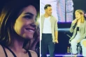 Video: Agustina Cherri se quebró al ver a su hija cantar con Luciano Pereyra