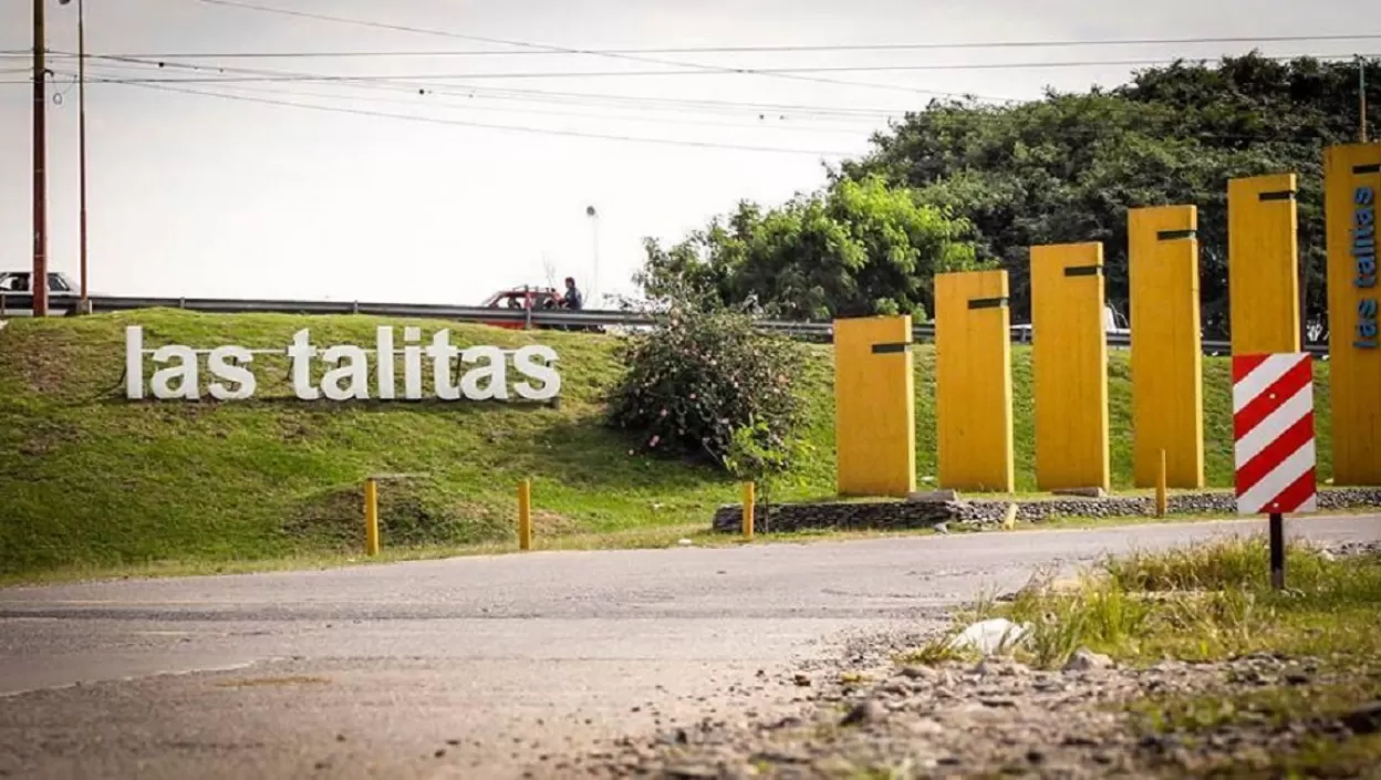 ACCESO. La ciudad de Las Talitas está situada hacia el norte de San Miguel de Tucumán. Foto: FACEBOOK/PORTAL DE LAS TALITAS