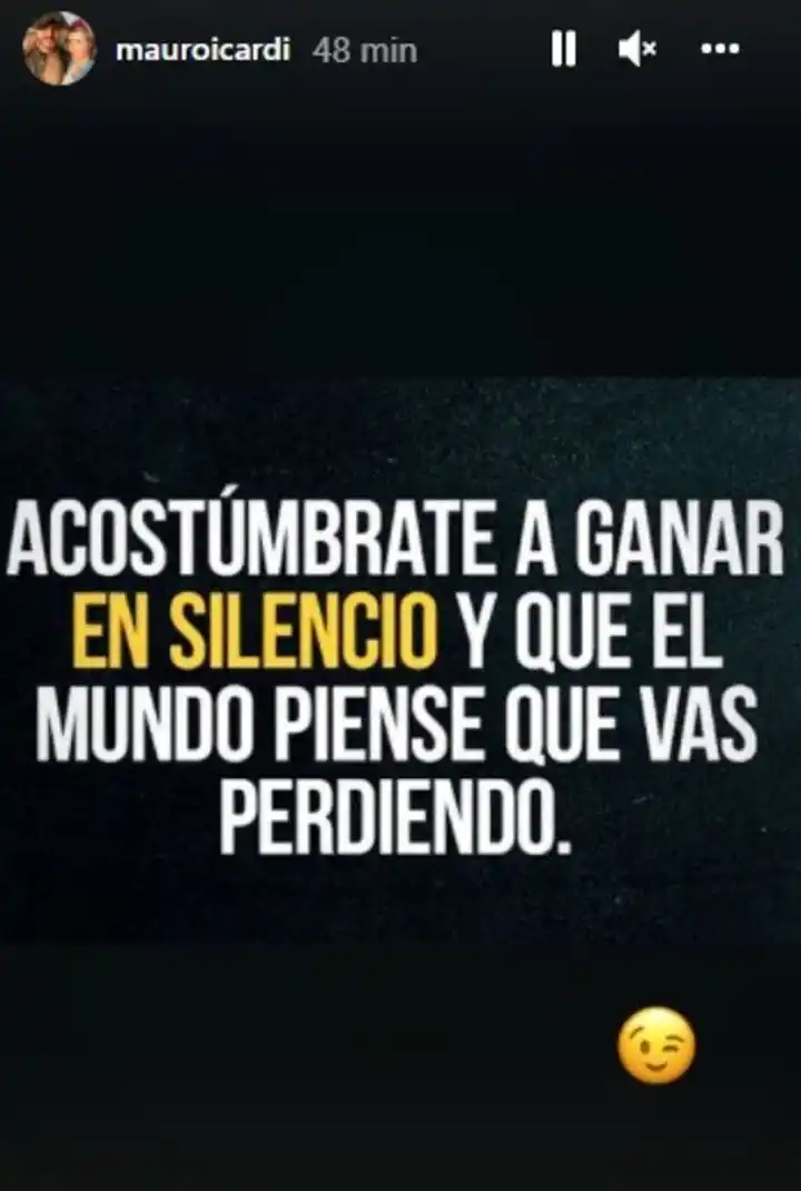 Mauro Icardi reabrió su Instagram: a quiénes empezó a seguir y qué le dedicó a Wanda Nara