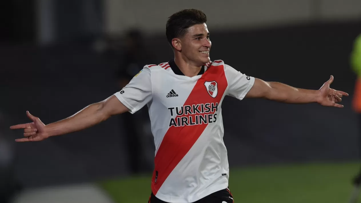 SU MEJOR VERSIÓN. Álvarez volvió a mostrar tu potencial. FOTO TOMADA DE TWITTER.COM/RIVERPLATE
