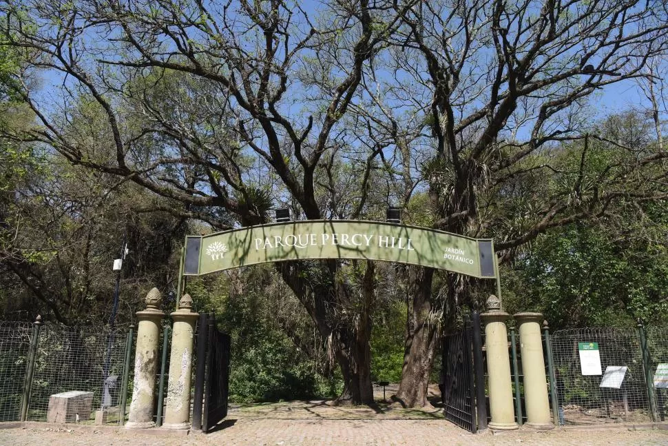 Parque Percy Hill: intercambio con otro jardín botánico