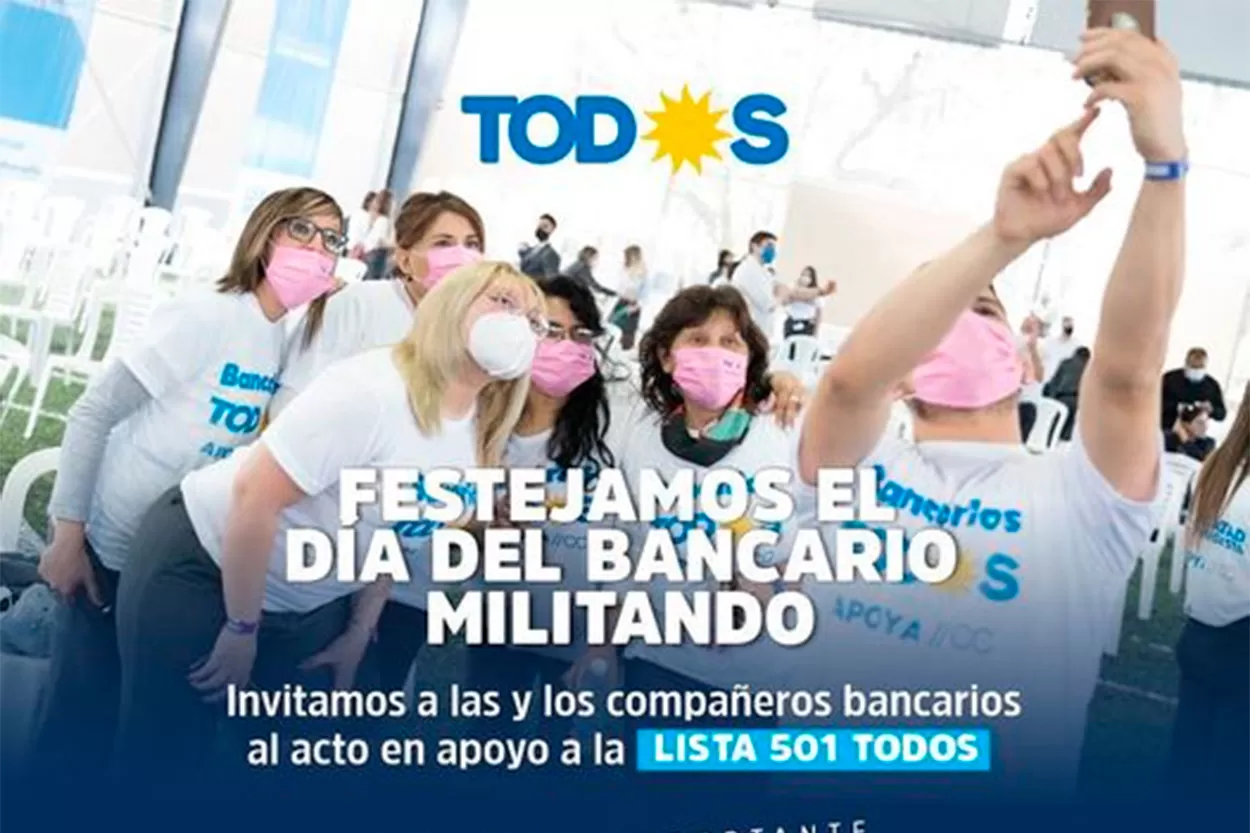 El oficialismo tucumano busca dar otra muestra de unidad de la mano de los trabajadores bancarios