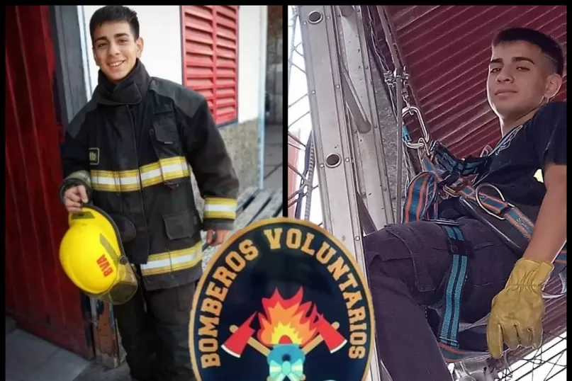 CAMILO YAFFAR. Tenía 19 años y era bombero voluntario.
