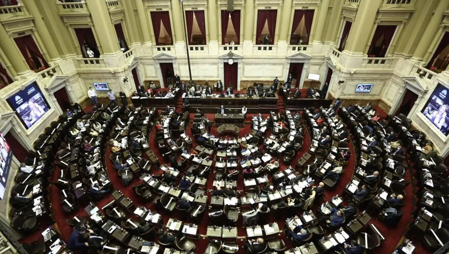 EN EL RECINTO. La Cámara de Diputados de la Nación, en una sesión. Foto de Archivo