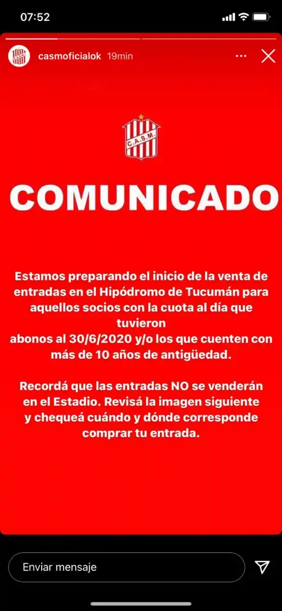 Se pone en marcha la venta de entradas para el partidazo del lunes en La Ciudadela
