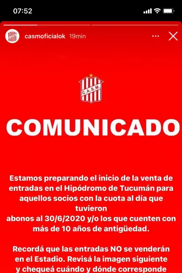 Se pone en marcha la venta de entradas para el partidazo del lunes en La Ciudadela