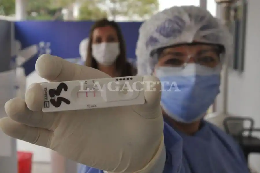 EN FAMAILLÁ. Operativo de testeos del Siprosa.