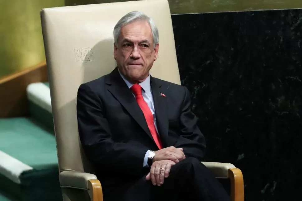 MANDATO. Piñera seguirá en funciones hasta marzo de 2022.
