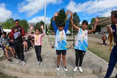Para niños y jóvenes: torneo de atletismo en Tafí del Valle