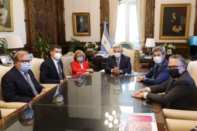 Alberto Fernández recibió al empresario que invertirá U$S 4.200 millones en San Juan