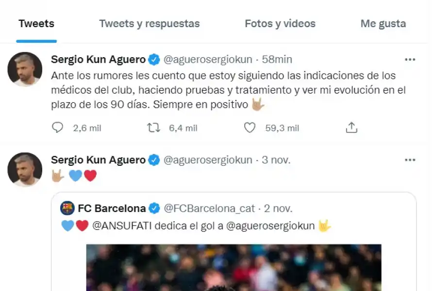 EN TWITTER. En pocos minutos, el posteo del 