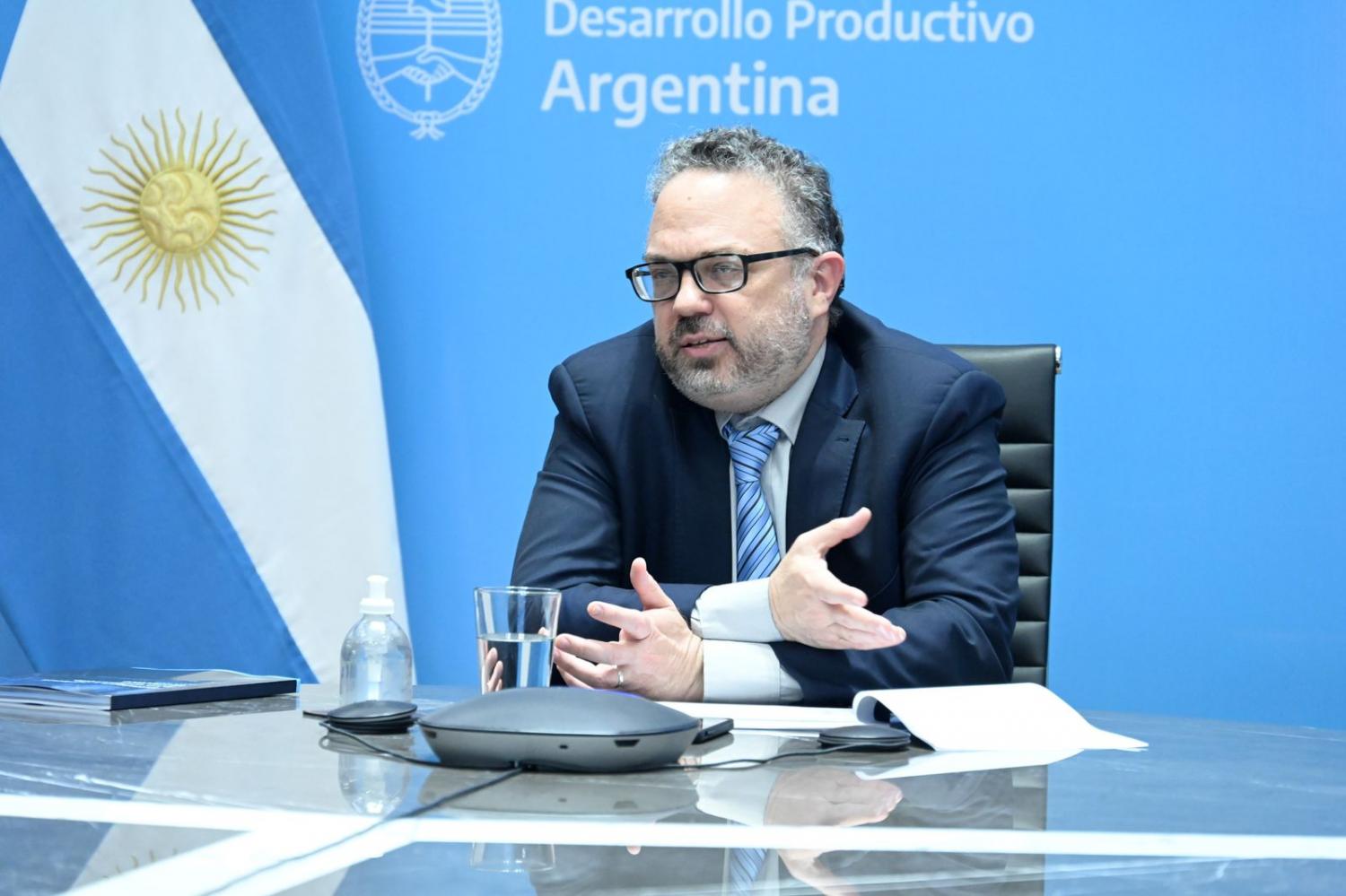 Matías Kulfas, ministro de Desarrollo Productivo. Foto tomada de: argentina.gob.ar