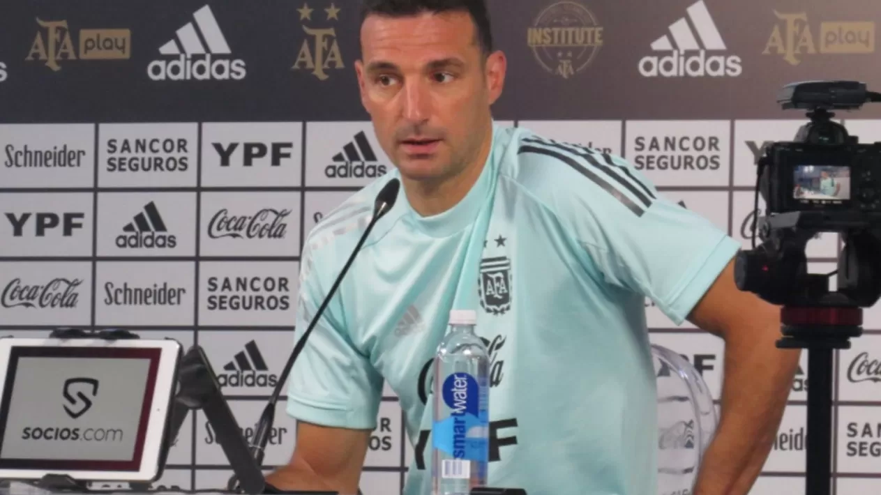 Scaloni, el gran DT.