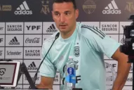 Scaloni confirmó a Messi de titular para el clásico con Brasil en San Juan