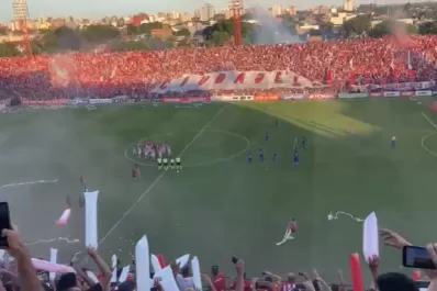 Video: así fue el imponente recibimiento para San Martín en La Ciudadela