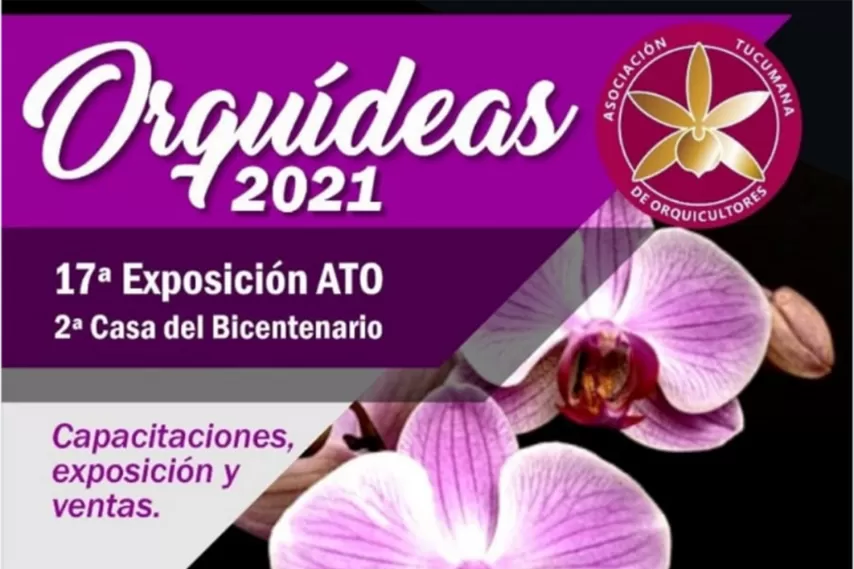 La 17ª Exposición de Orquídeas se llevará a cabo en Tucumán