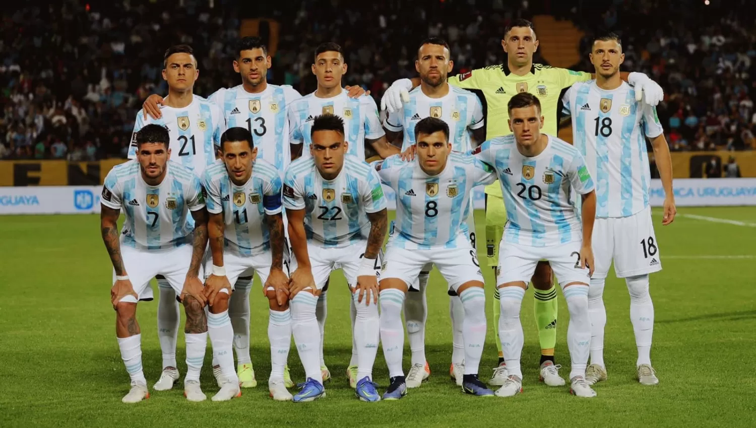 A UN PASO. Argentina viene de vencer a Uruguay en Montevideo y quedó muy cerca de la clasificación a Qatar 2022.