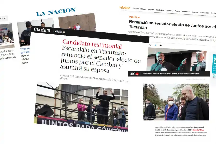 Escándalo y tiempo récord: La renuncia de Alfaro a la banca a senador tuvo impacto nacional