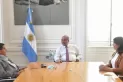 Manzur se reunió con la senadora electa Mendoza y con el intendente Orellana
