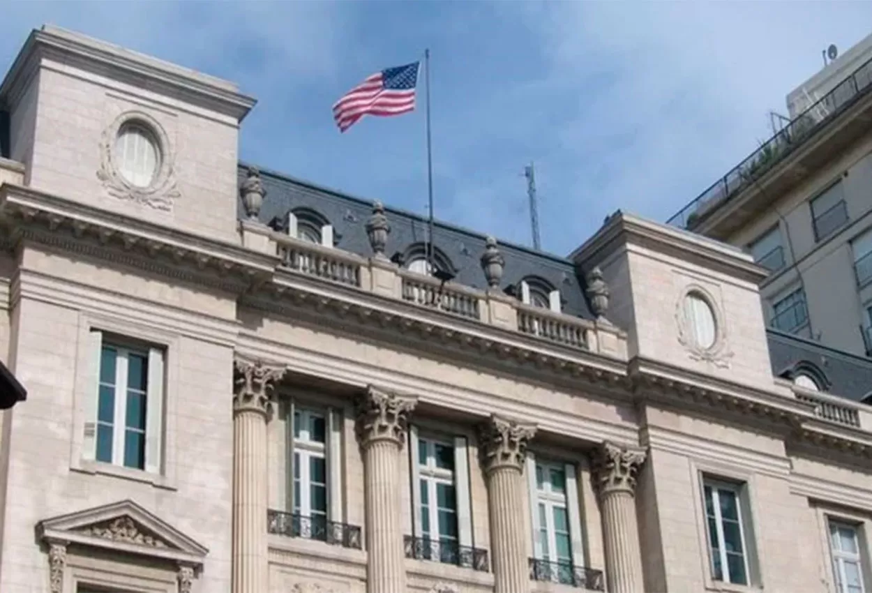 EN BUENOS AIRES. La embajada de Estados Unidos reanuda los trámites personales.