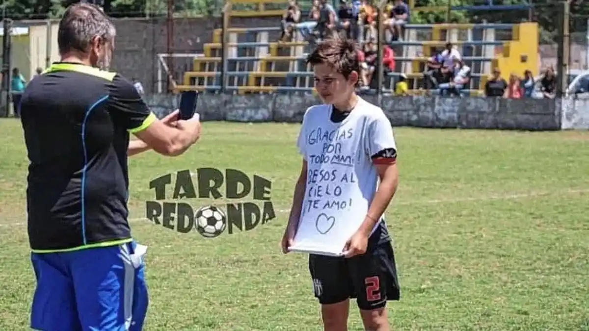 Le dedicó un gol a su mamá recién fallecida y conmovió a todos