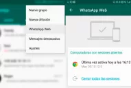 La versión web de WhatsApp puede avisarte cuando un contacto está en línea
