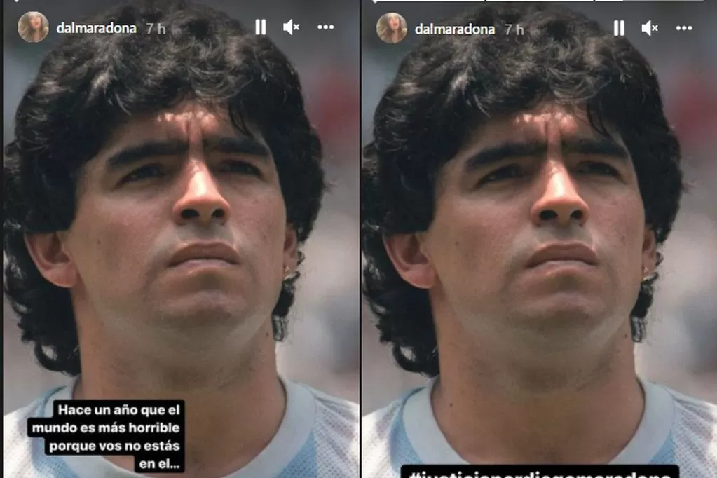 Posteo de Dalma Maradona