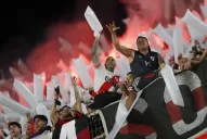 El imponente recibimiento que tuvo River en la noche de su consagración