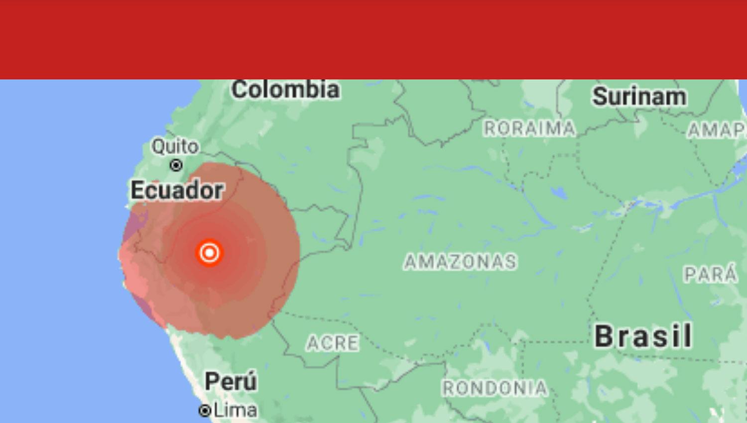 SIN HERIDOS. El sismo en Perú no provocó más que daños materiales.