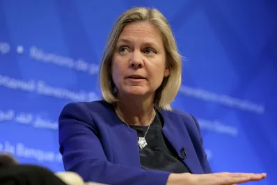 La primera ministra sueca fue elegida por segunda vez