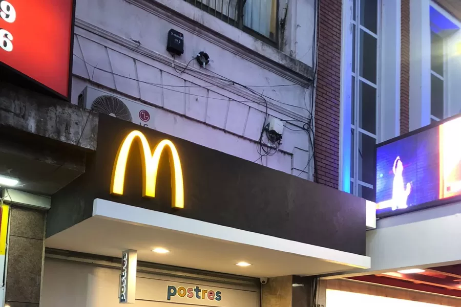 El nuevo local de  McDonald’s en Tucumán.