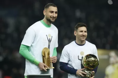 El PSG celebró el Balón de Oro de Messi con una fiesta en el Parque de los Príncipes