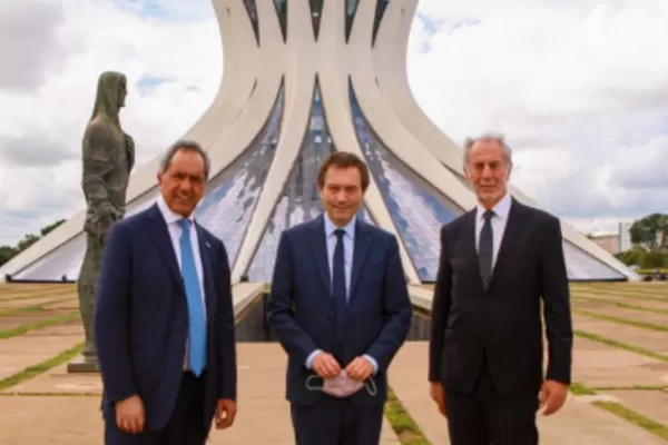 Fernández y Bolsonaro, juntos para celebrar el Día de la Amistad Argentino-Brasileña