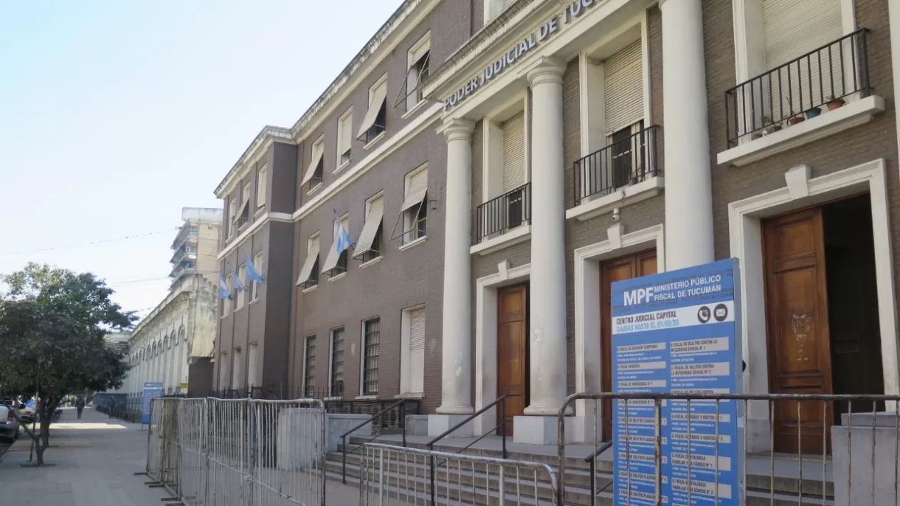 Sede de tribunales en Tucumán.