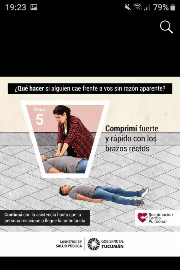 Un paso a paso que salva vidas: cómo hacer reanimación cardiopulmonar 