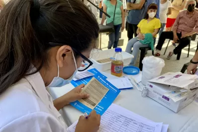 En el Siprosa resaltaron el aumento de la concurrencia en los nodos de vacunación