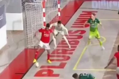 Mirá este golazo viral de la Champions League de futsal