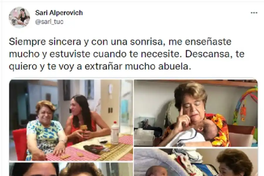 Los Alperovich despiden a Marta León
