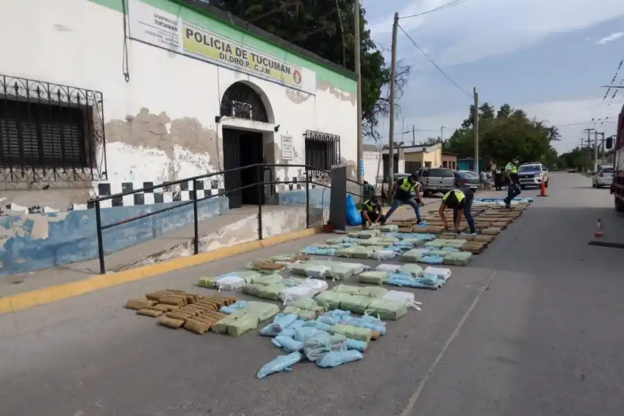 Un camión venía de Jujuy con 750 kilos de hojas de coca
