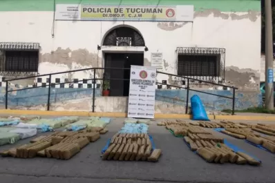 Camino a los Valles: secuestran una tonelada de hojas de coca