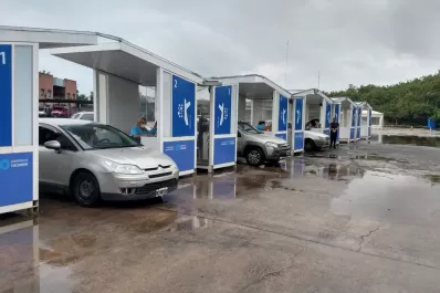 A pesar de la lluvia, los nodos volvieron a llenarse de gente
