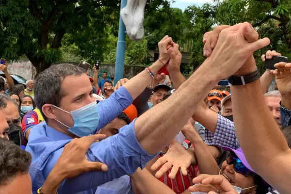 Juan Guaidó reclamó unidad a la oposición venezolana