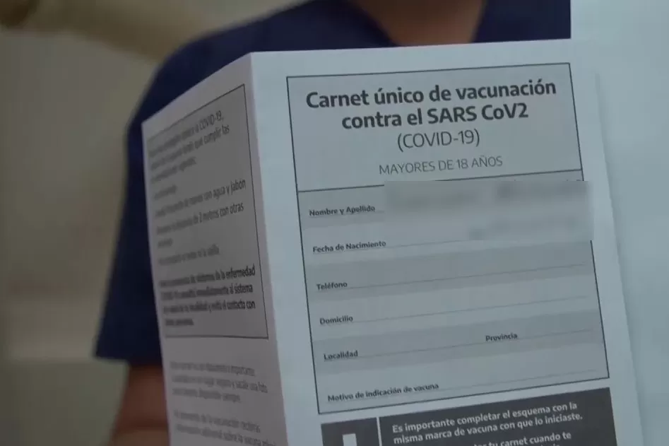 BAJO LA LUPA. Se investiga la falsificación, venta y compra de certificados de vacunación en Tucumán. Imagen ilustrativa / Presidencia de la Nación