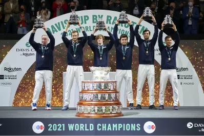 Rusia derrotó a Croacia y alzó la tercera Copa Davis de su historia
