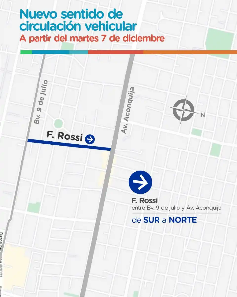 Yerba Buena: las calles Salta, Bascary y Federico Rossi serán mano única desde mañana