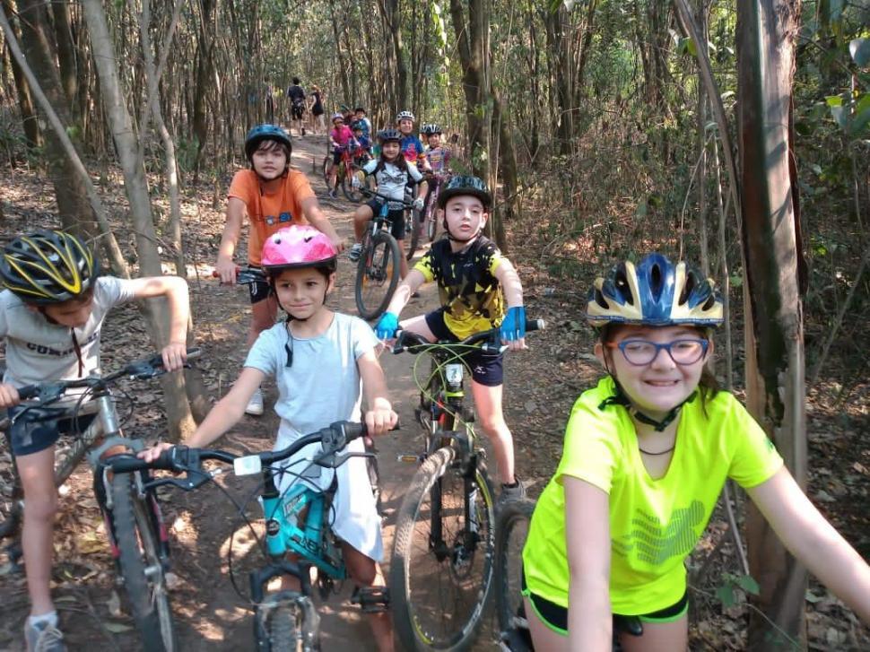 DE TODAS LAS EDADES. Niños desde los tres años concurren a las distintas escuelitas de mountain bike. LA GACETA