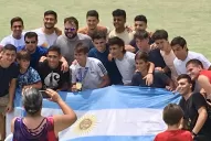 La fiesta de bienvenida para Ignacio Nardolillo, el Santo campeón del mundo